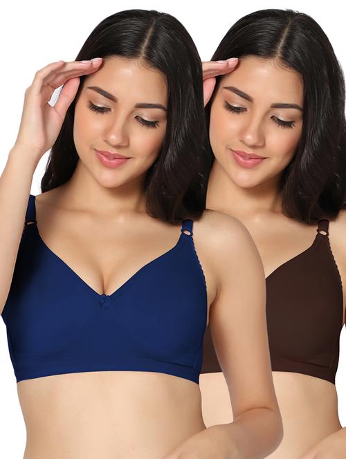multi colored cotton tshirt bra - 19771705 - Very Small Image - 1