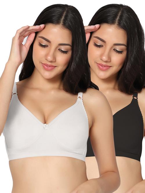 multi colored cotton tshirt bra - 19771773 - Very Small Image - 1