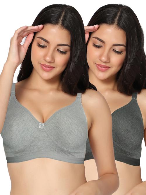 multi colored cotton tshirt bra - 19771798 - Very Small Image - 1
