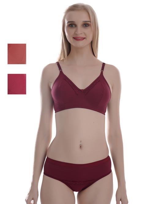 pack of 3 bra and panty set - 19771932 - Very Small Image - 1