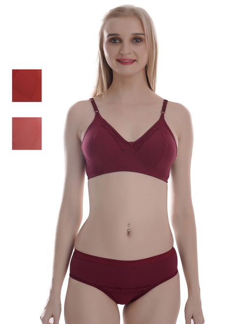 pack of 3 bra and panty set - 19771933 - Very Small Image - 1