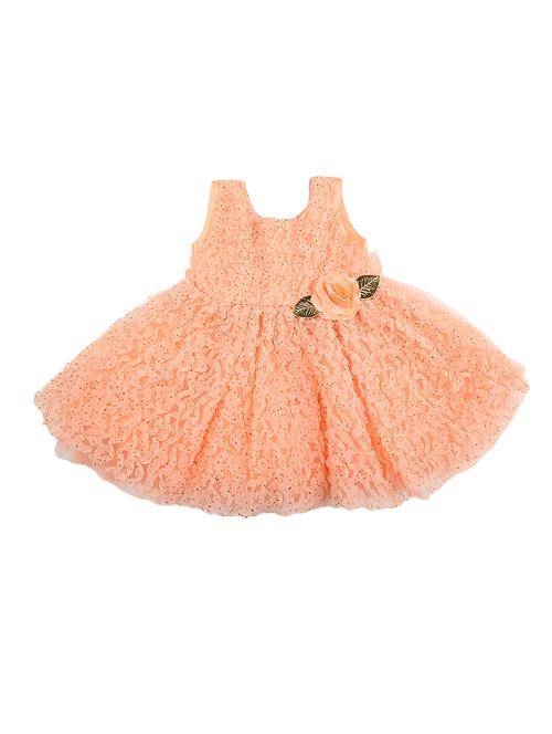 pink cotton frock - 19772740 - Very Small Image - 1