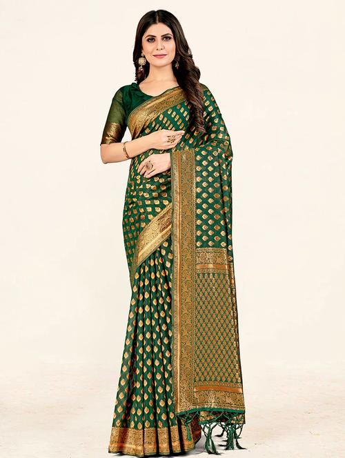 self design woven saree - 19774723 - Very Small Image - 1