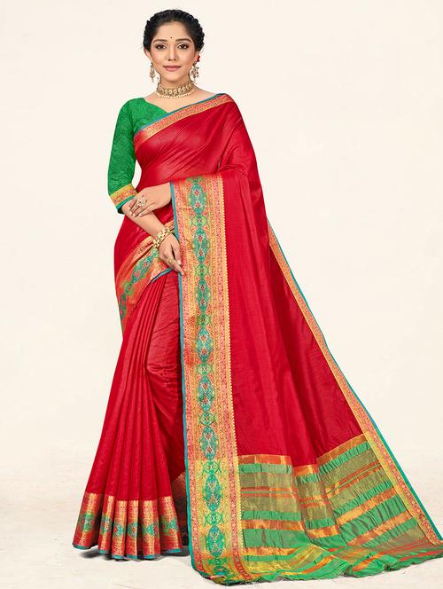 self design woven saree - 19774769 - Very Small Image - 1