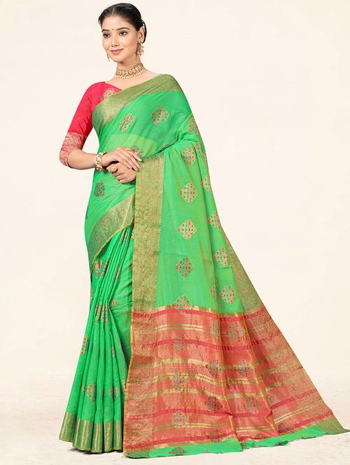 self design woven saree - 19774859 - Very Small Image - 1