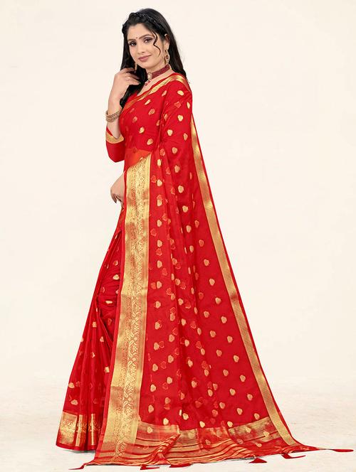 self design woven saree - 19774954 - Very Small Image - 1