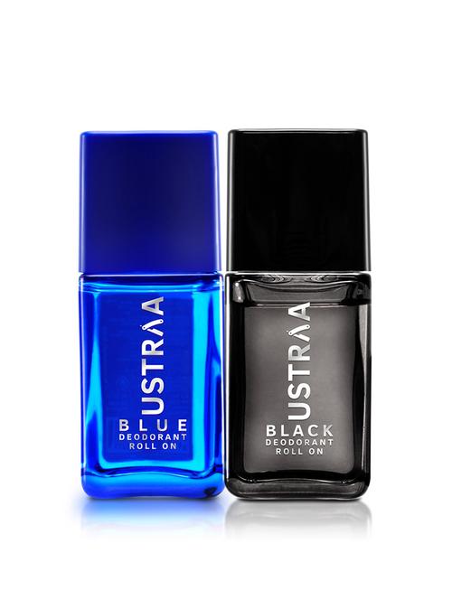 ustraa blue & black deodorant roll on - 50 ml (pack of 2) - 19775838 - Very Small Image - 1