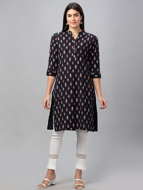 women's straight kurta - 19779210 - Very Small Image - 1