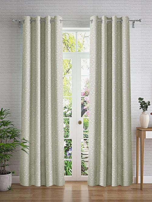 set of 2 long printed door curtains - 19779305 - Very Small Image - 1