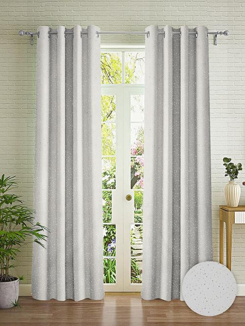 set of 2 long printed door curtains - 19779363 - Very Small Image - 1