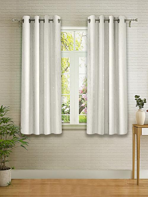 pack of 2 printed window curtains - 19779409 - Very Small Image - 1