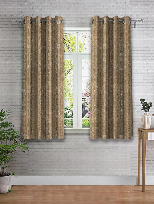 pack of 2 printed window curtains - 19779418 - Very Small Image - 1