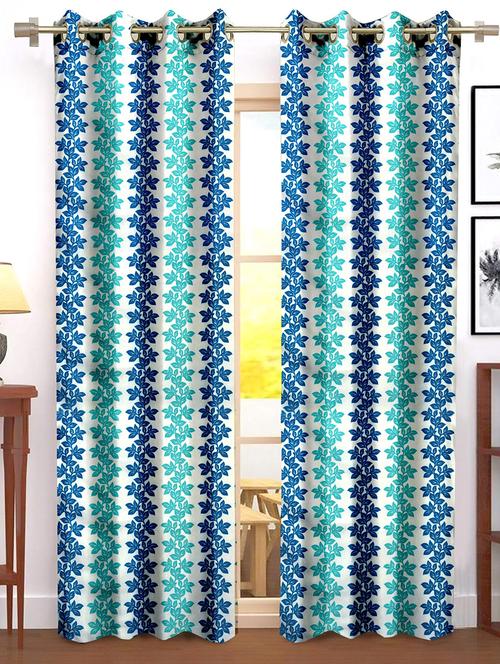 cortina designer eyelet printed home curtains - 19779580 - Very Small Image - 1