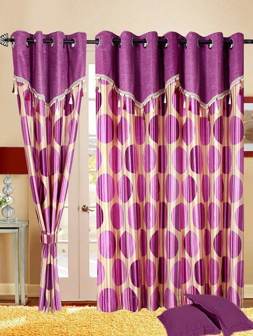cortina designer eyelet printed home curtains - 19779616 - Very Small Image - 1