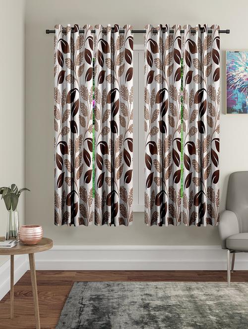 cortina designer eyelet printed home curtains - 19779681 - Very Small Image - 1