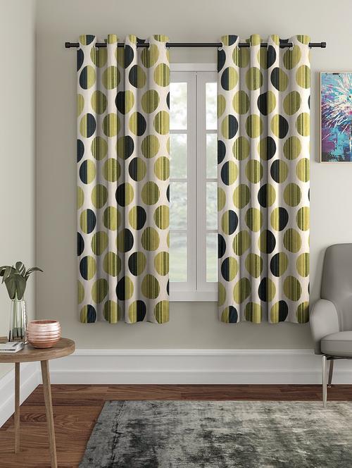 cortina designer eyelet printed home curtains - 19779723 - Very Small Image - 1