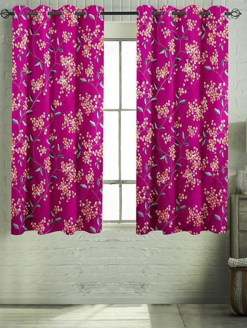 cortina designer eyelet printed home curtains - 19779959 - Very Small Image - 1