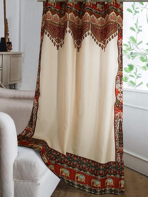 cortina designer eyelet printed home curtains - 19779994 - Very Small Image - 1