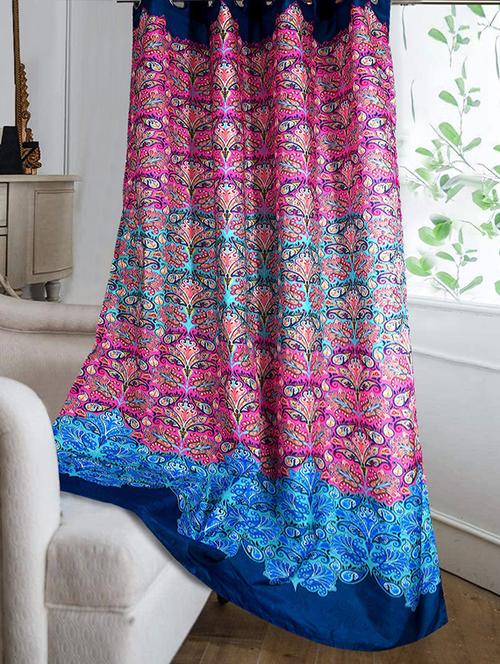 cortina designer eyelet printed home curtains - 19780180 - Very Small Image - 1