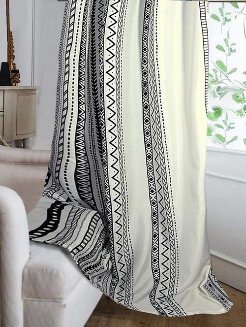 cortina designer eyelet printed home curtains - 19780182 - Very Small Image - 1