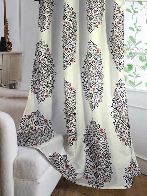 cortina designer eyelet printed home curtains - 19780185 - Very Small Image - 1