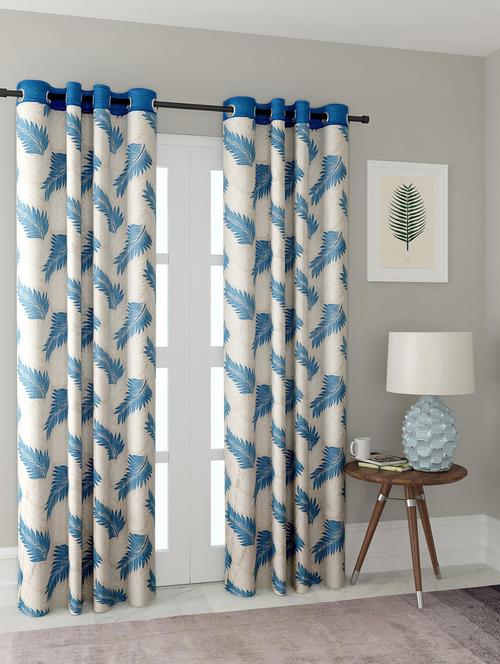 stylish and attractive printed curtains - set of 1 - 19780614 - Very Small Image - 1
