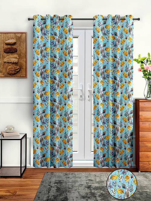 cortina designer eyelet solid home curtains - 19780638 - Very Small Image - 1