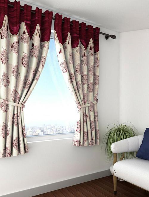 cortina designer eyelet printed home curtains - 19780700 - Very Small Image - 1