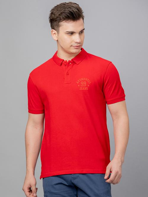 polo neck solid regular t-shirt - 19781410 - Very Small Image - 1