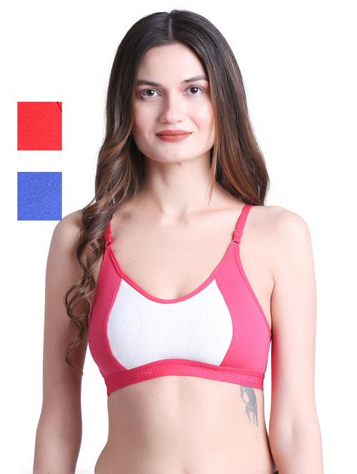 pack of 3 cotton sports bra - 19782508 - Very Small Image - 1
