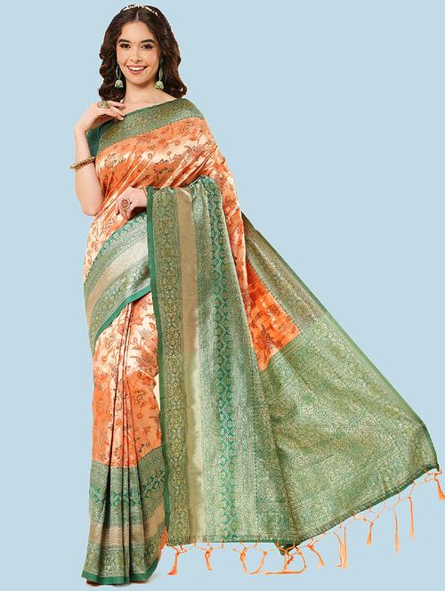 self design paithani saree - 19782710 - Very Small Image - 1