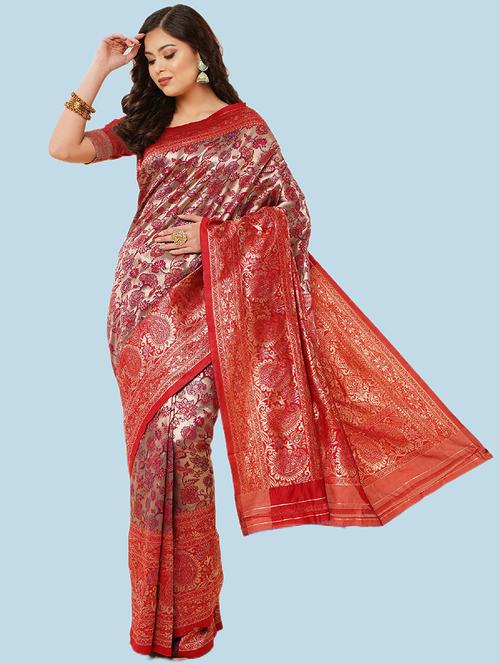 self design paithani saree - 19782719 - Very Small Image - 1