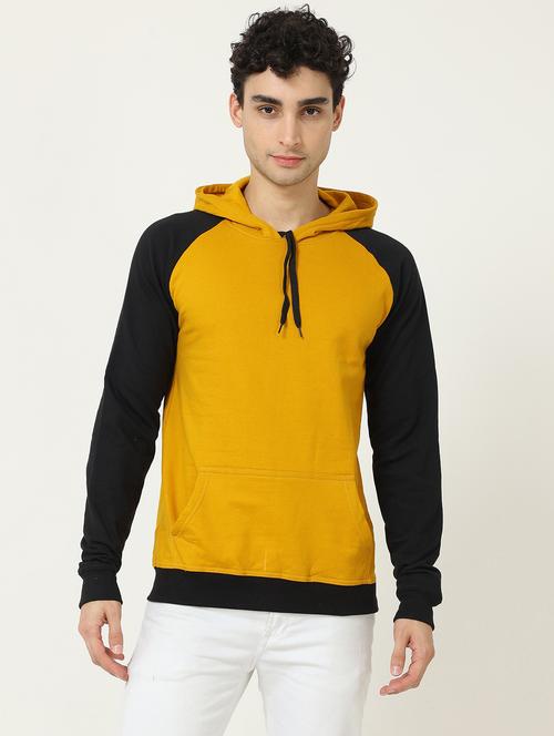 color block hooded regular sweatshirt - 19785551 - Very Small Image - 1