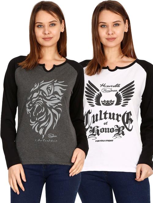 pack of 2 printed regular tees - 19785708 - Very Small Image - 1