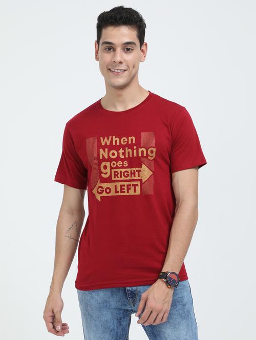 crew neck printed t-shirt - 19786162 - Very Small Image - 1