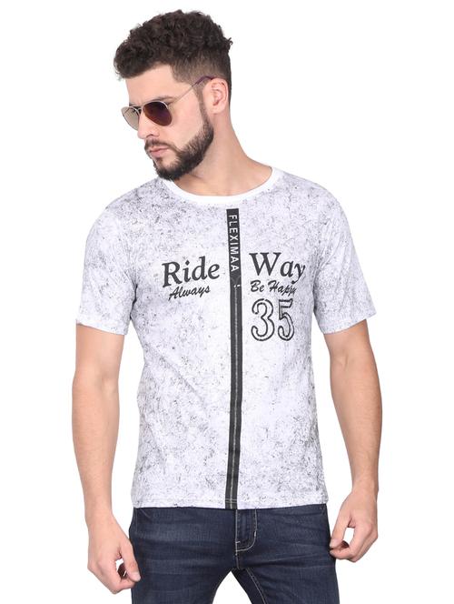 round neck printed t-shirt - 19786198 - Very Small Image - 1