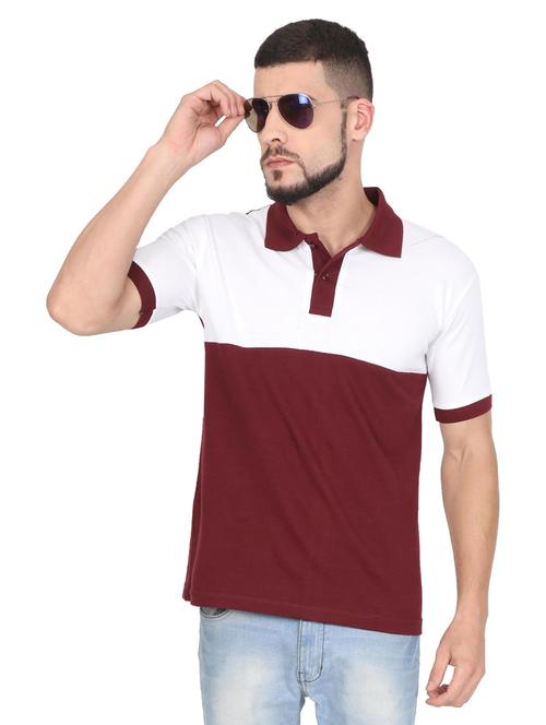color block cotton regular t-shirt - 19786312 - Very Small Image - 1