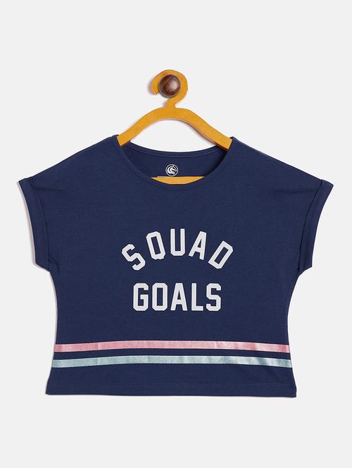 girls round neck top - 19786502 - Very Small Image - 1