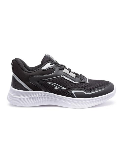 black solid sport shoes - 19790492 - Very Small Image - 1