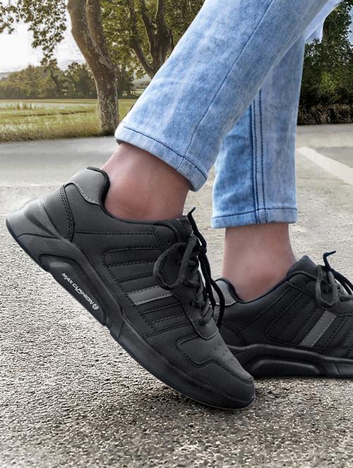 men lace-up running sport shoes - 19790624 - Very Small Image - 1