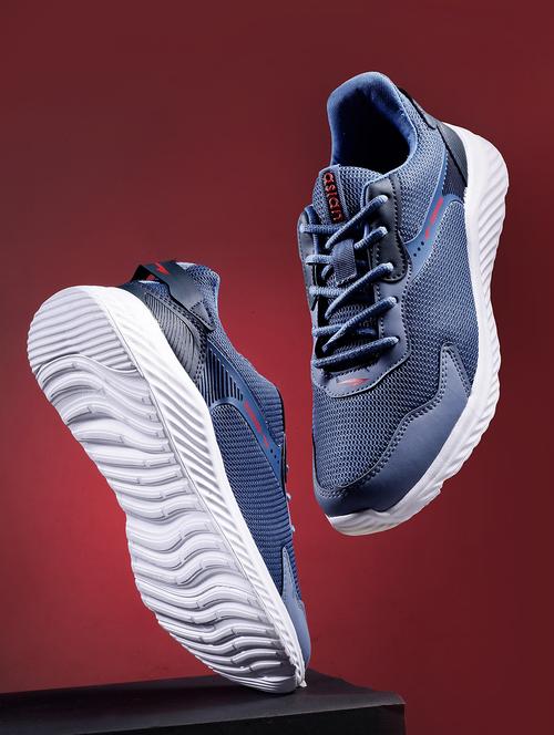 men lace-up running sport shoes - 19790714 - Very Small Image - 1