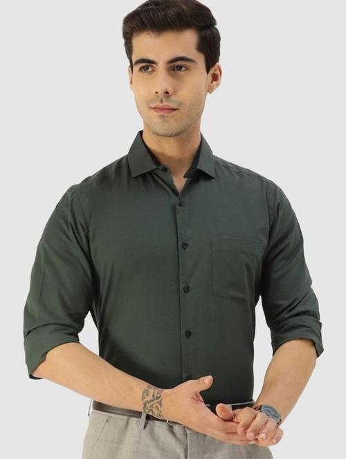 shirt collar printed formal shirt - 19796295 - Very Small Image - 1