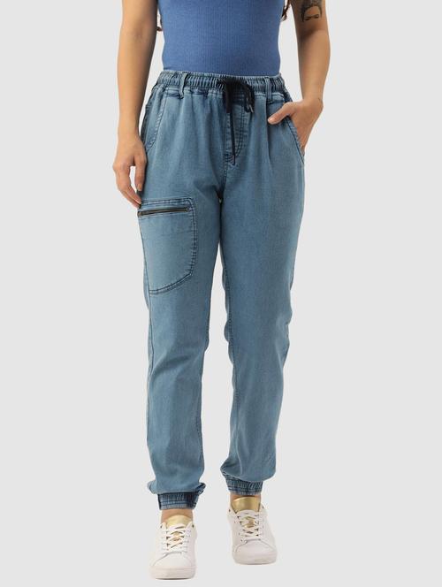 mid rise solid jogger - 19796370 - Very Small Image - 1