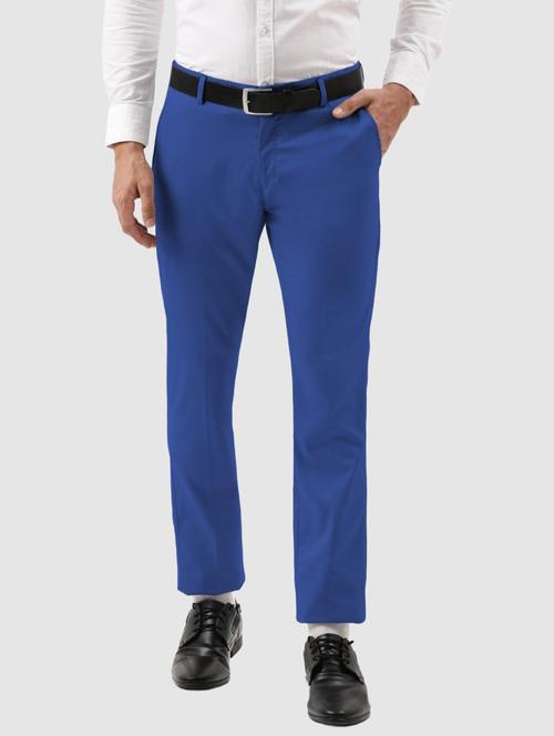 solid full length formal trouser - 19796382 - Very Small Image - 1