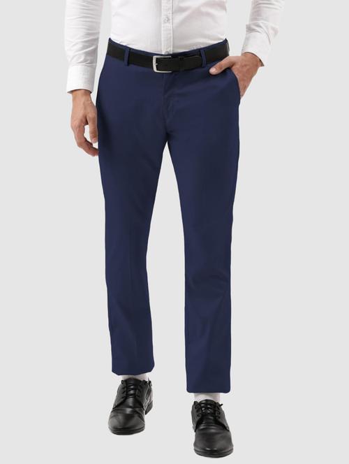 solid full length formal trouser - 19796384 - Very Small Image - 1