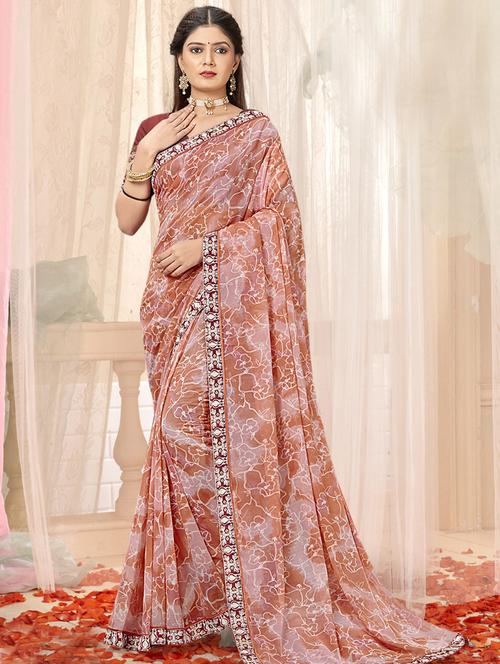 self designed woven saree with blouse - 19802609 - Very Small Image - 1