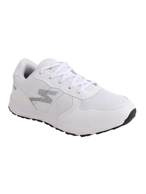 white lace up sport shoes - 19803271 - Very Small Image - 1