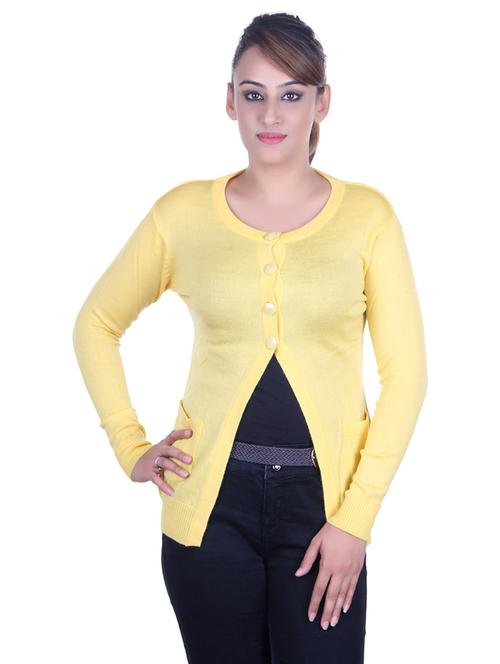 yellow acrylic shrug - 19804073 - Very Small Image - 1