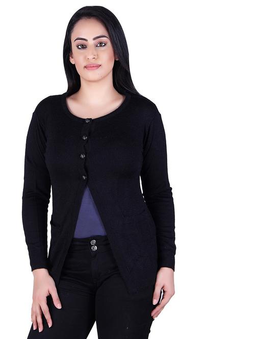 black acrylic shrug - 19804118 - Very Small Image - 1