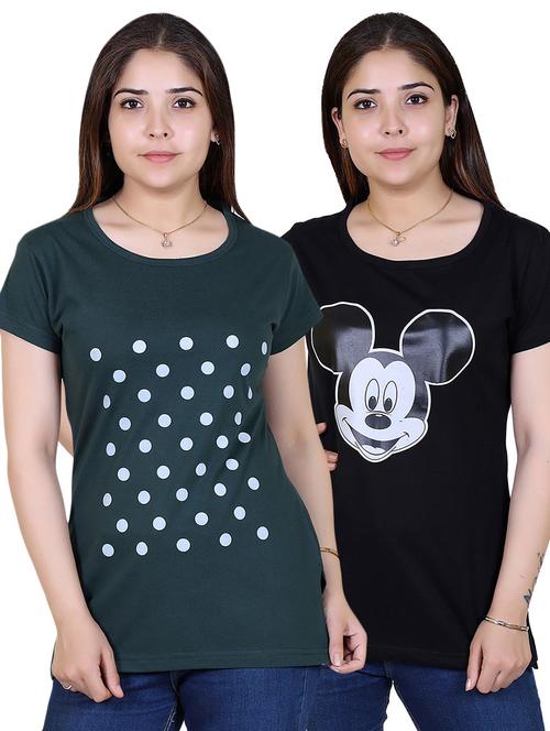 women's t-shirt combo - 19804505 - Very Small Image - 1